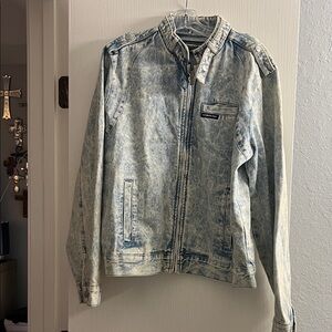Members Only Blue Denim Jacket